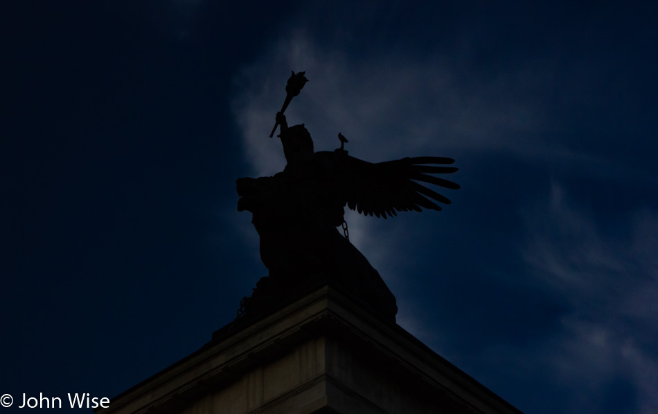 Statue from Budapest Cemetery 