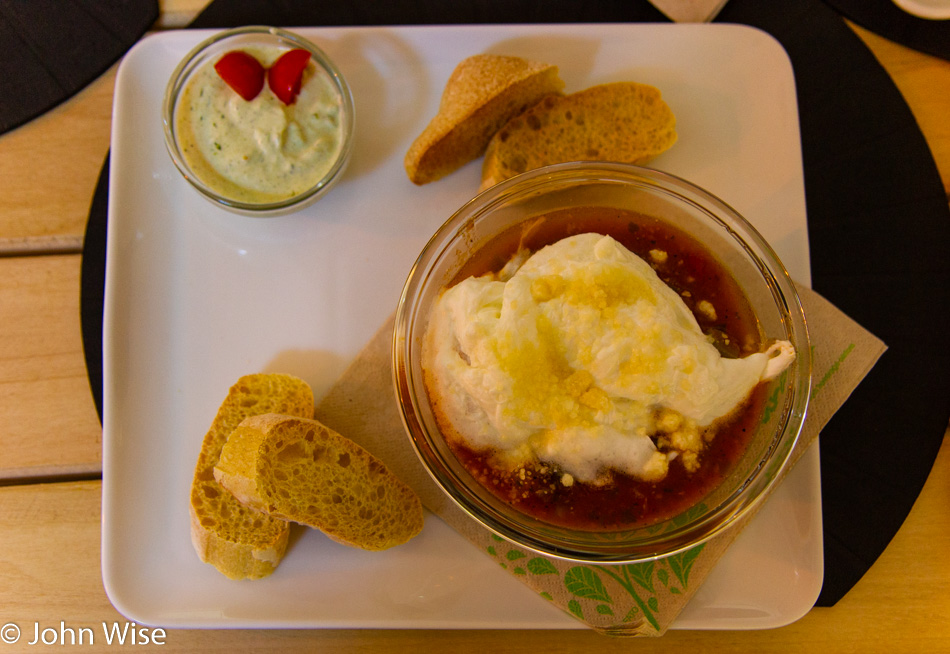 Shakshuka in Budapest, Hungary