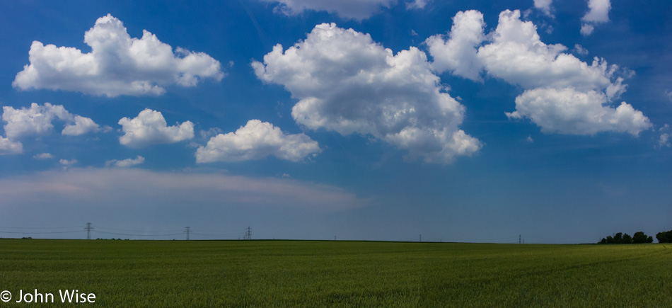 Country side in Hungary