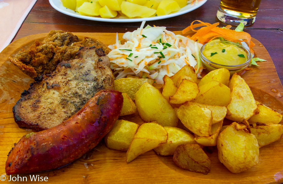 Lunch in Slovakia
