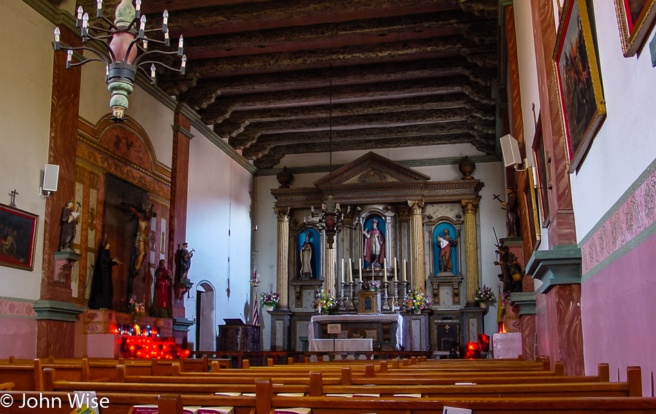 San Buenaventura Mission in Ventura, California