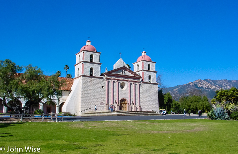 Mission Santa Barbara in California