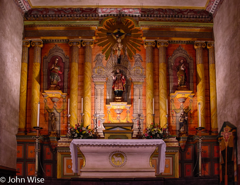 Mission Santa Barbara in California