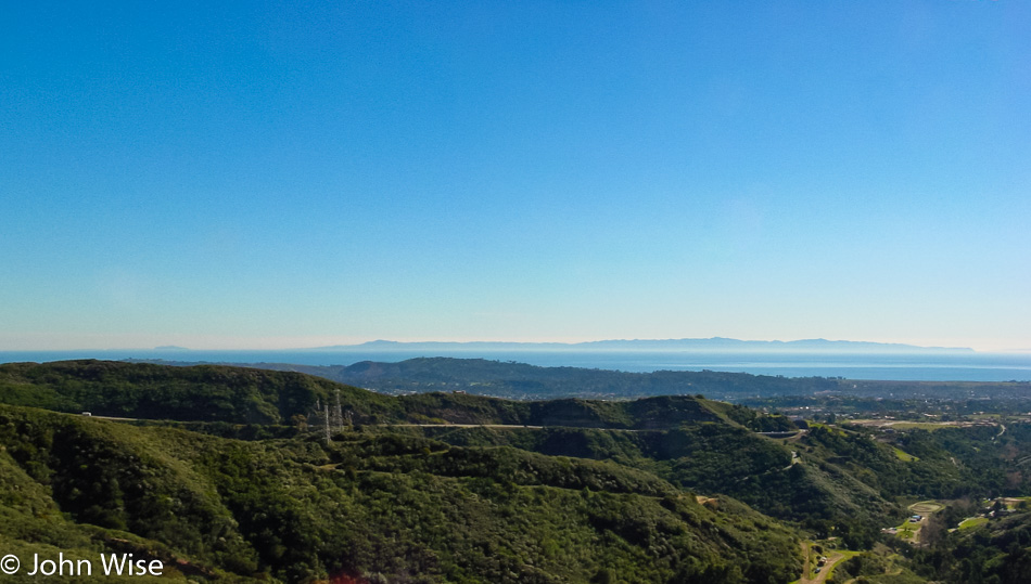 Channel Islands from Santa Barbara, California