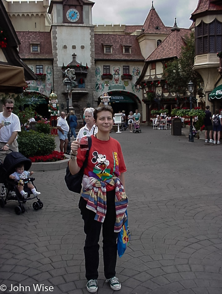 Caroline Wise at Disney World in Orlando, Florida