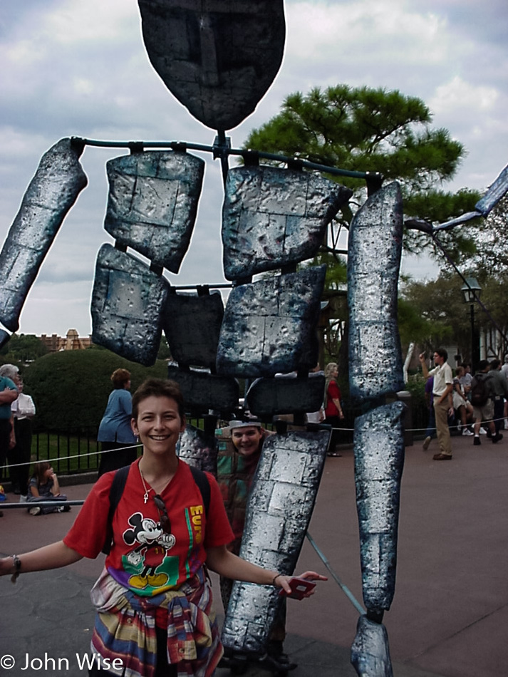 Caroline Wise at Disney World in Orlando, Florida