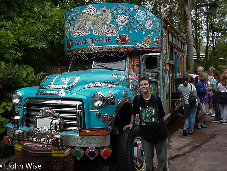 Caroline Wise at Disney World in Orlando, Florida