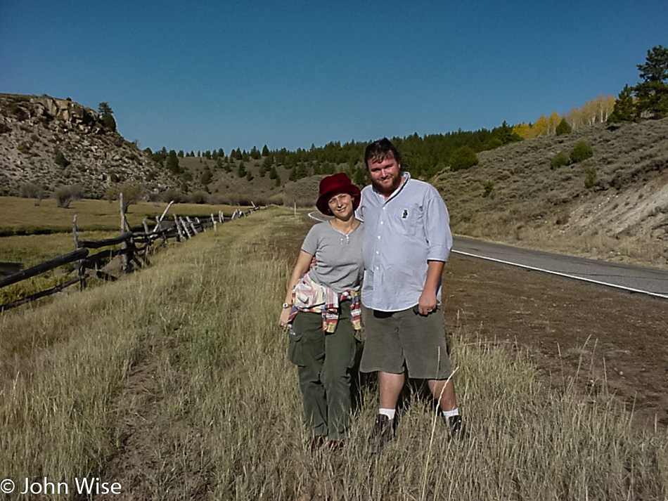 Caroline Wise and John Wise in Bryce National Park in Utah