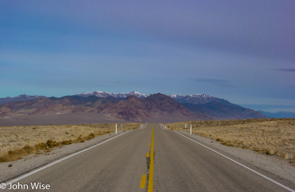 Highway 375 The Extraterrestrial Highway in Nevada
