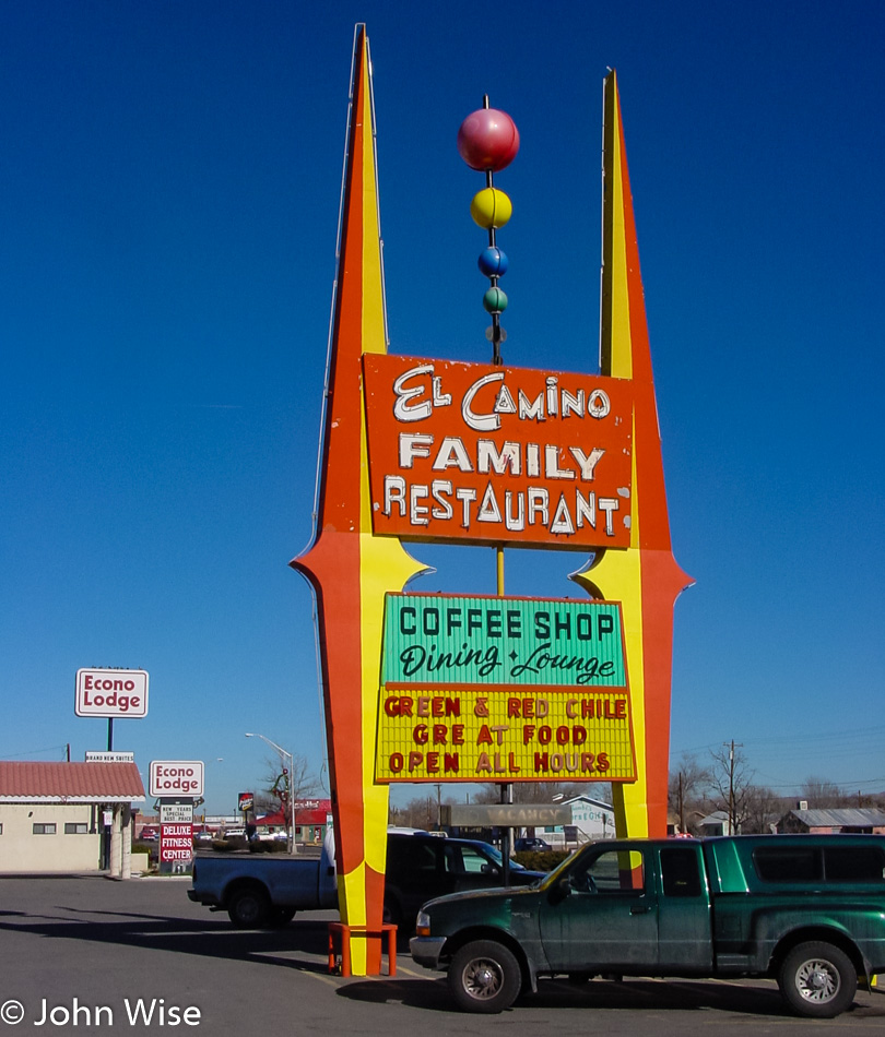 El Camino Family Restaurant in Socorro, New Mexico