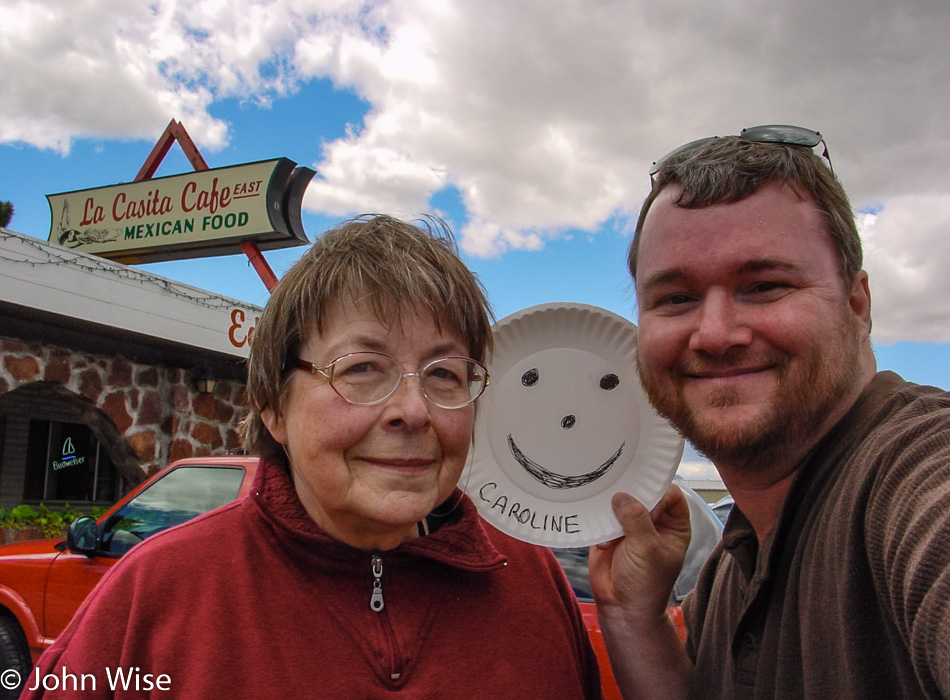 Jutta Engelhardt and John Wise in Globe, Arizona