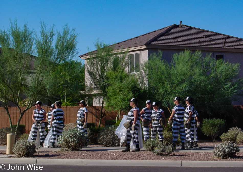 Chain Gang in Phoenix, Arizona