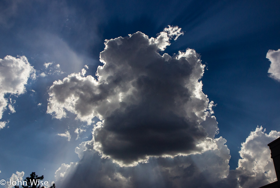 Cloud over Sedona, Arizona