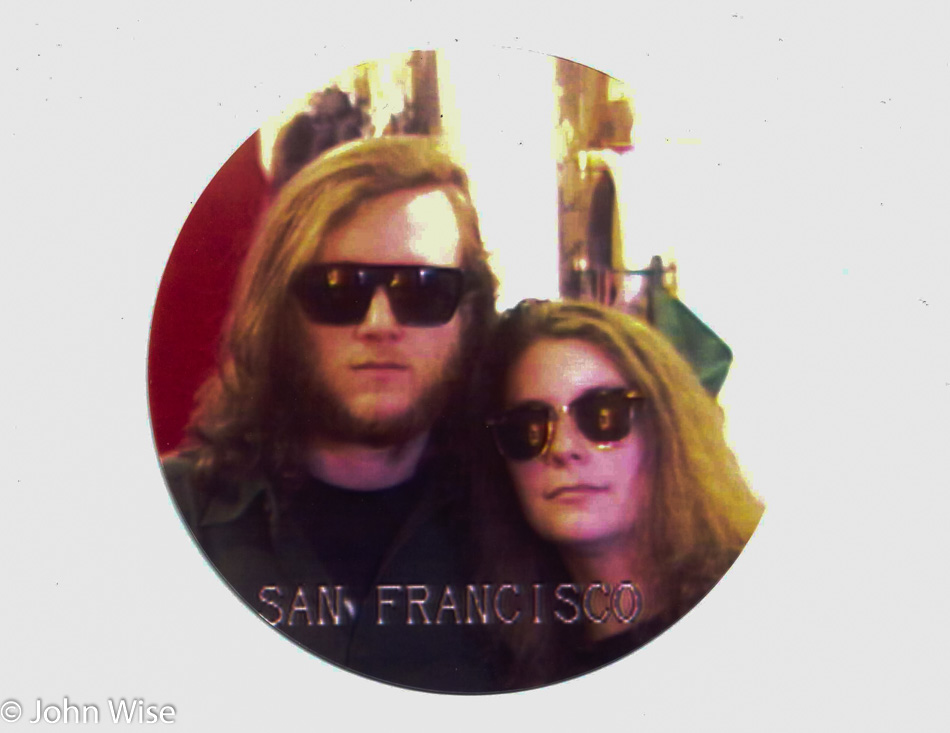 John Wise and Caroline Engelhardt in San Francisco, California 1991