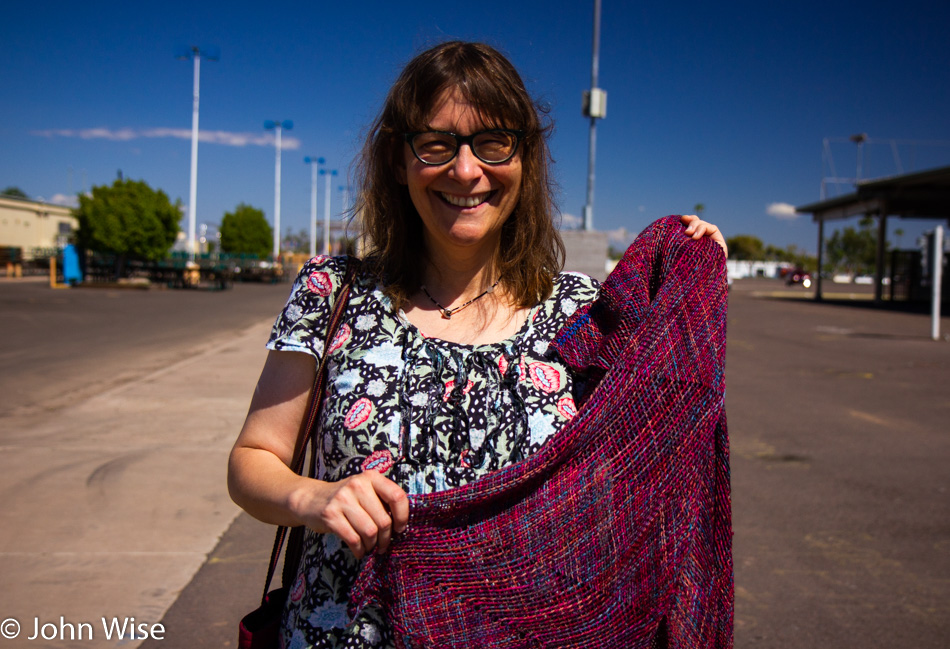 Caroline Wise at the Arizona Fairgrounds