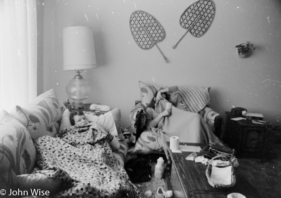 Steve and Shari Wagoner at home in Covina, California