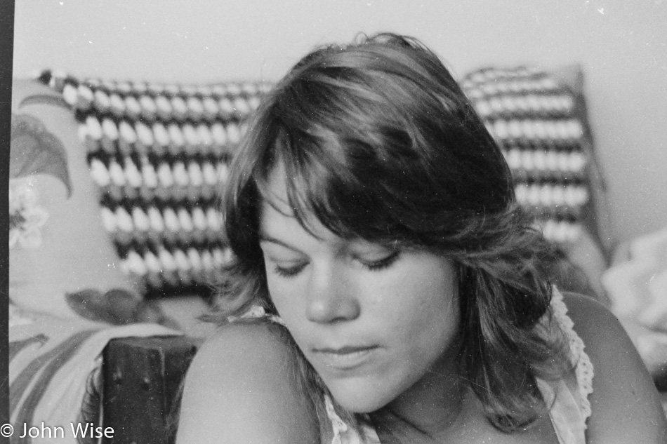 Shari Wise in West Covina, California about 1979