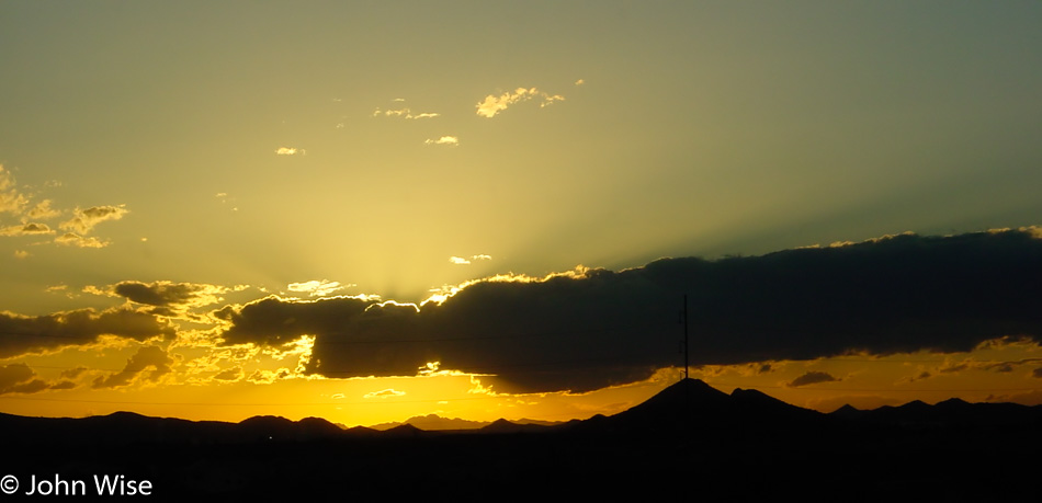 Sunset in Northern Arizona