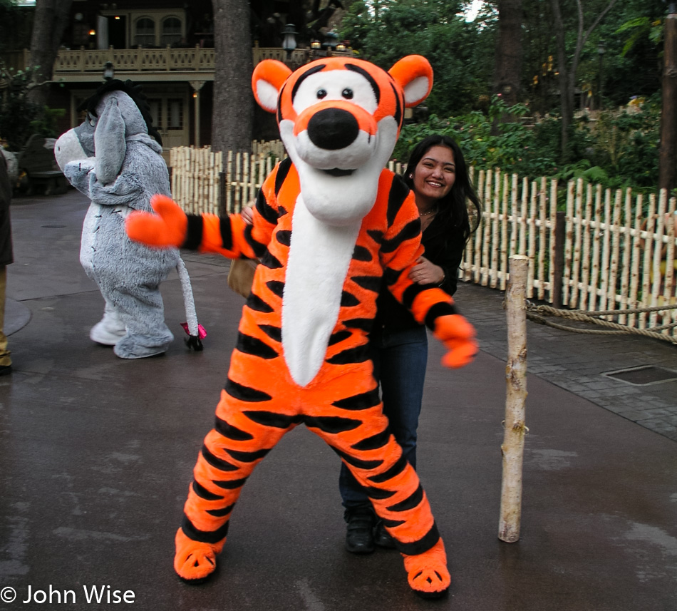 Rinku Shah at Disneyland, California