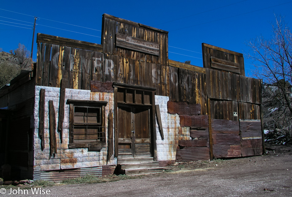 Mogollon Ghost Town in New Mexico