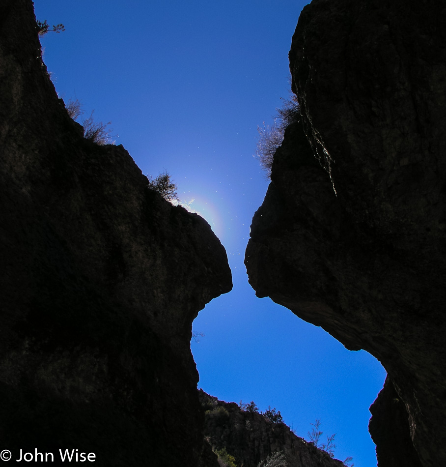 Catwalk Recreation Area near Glenwood, New Mexico