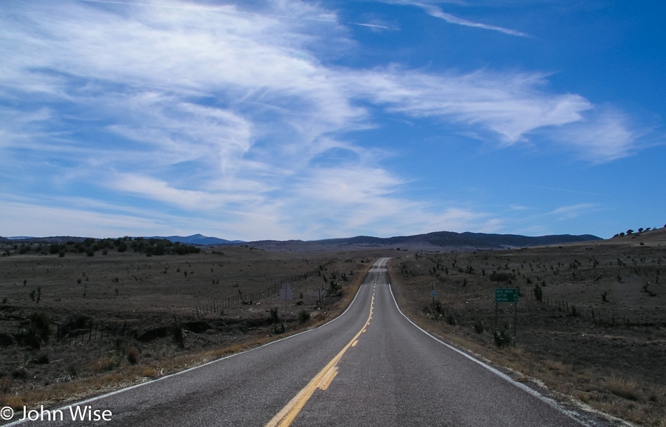 Leaving NM-180 for Highway 78 going towards Arizona