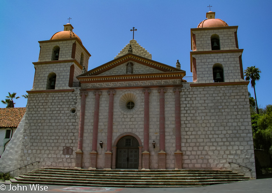 Mission Santa Barbara in California