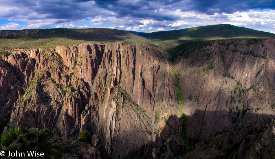 Black Canyon of the Gunnison National Park in Colorado