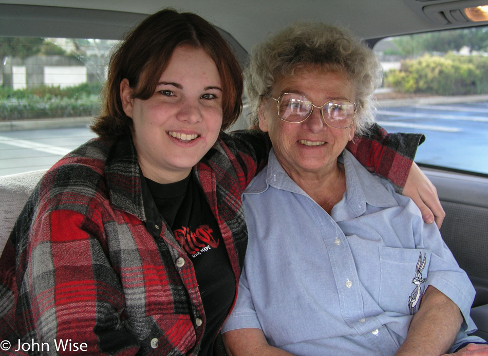 Jessica Wise and Ann Burns in Santa Barbara, California