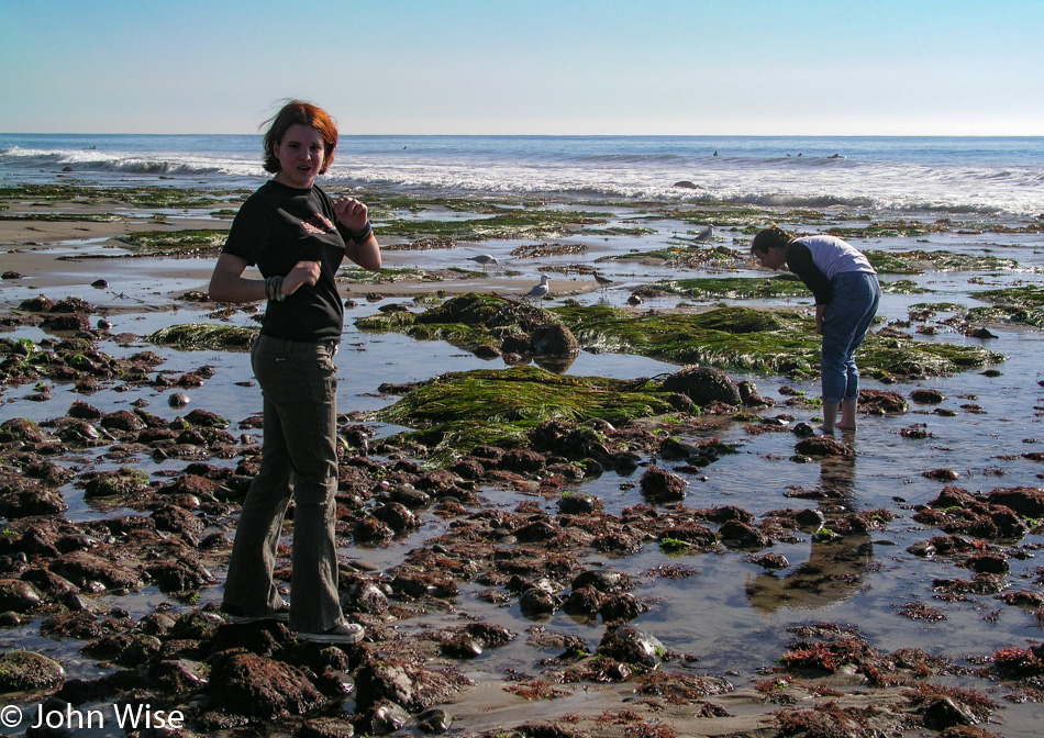 Jessica Wise and Caroline Wise near Summerland, California