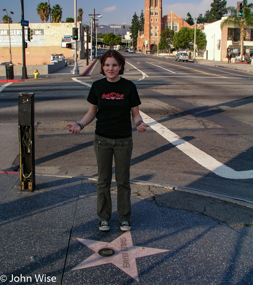 Jessica Wise in Hollywood, California