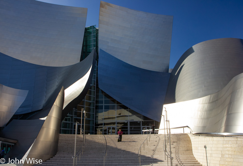Walt Disney Concert Hall in Los Angeles, California