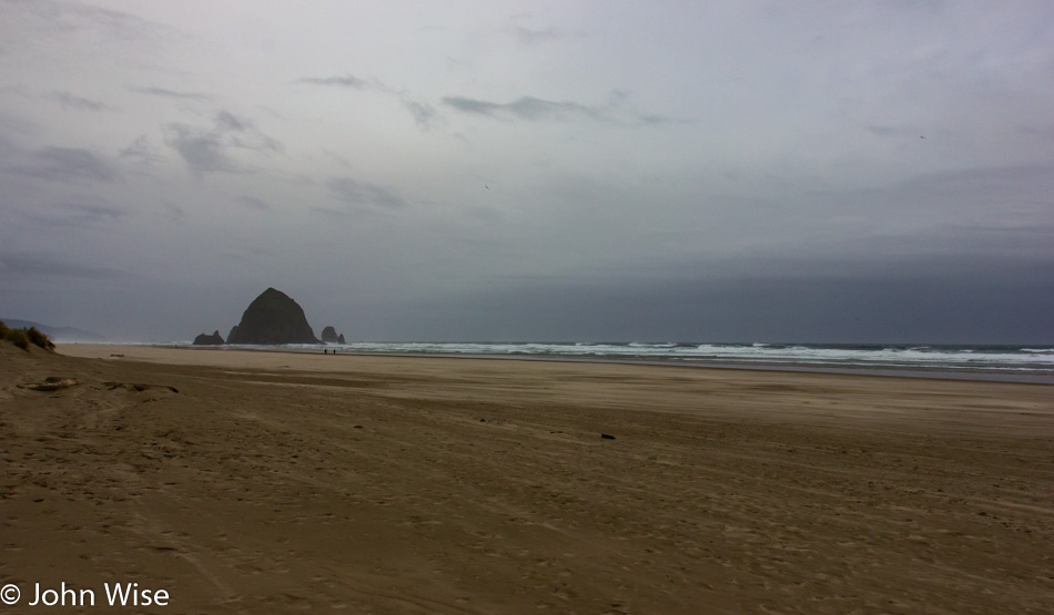 Haystack Rock at Cannon Beach, Oregon