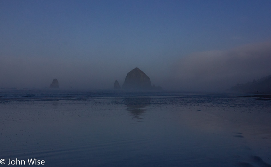 Haystack Rock at Cannon Beach, Oregon