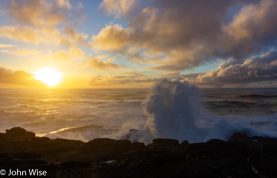 Boiler Bay State Scenic Viewpoint in Depoe Bay, Oregon