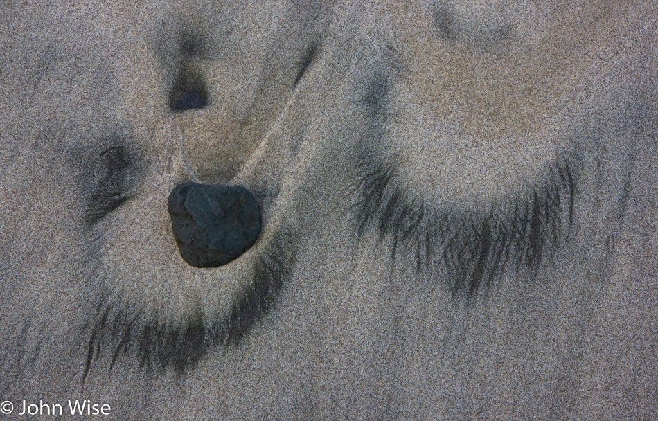 Beach at Moolak Shores Inn north of Newport, Oregon