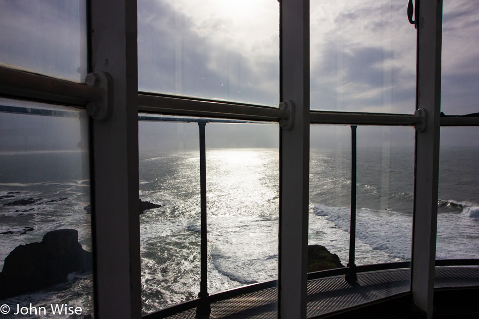 Yaquina Head Lighthouse in Newport, Oregon