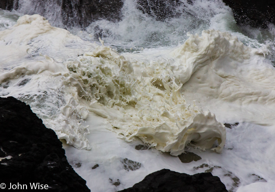 Devils Churn south of Yachats, Oregon