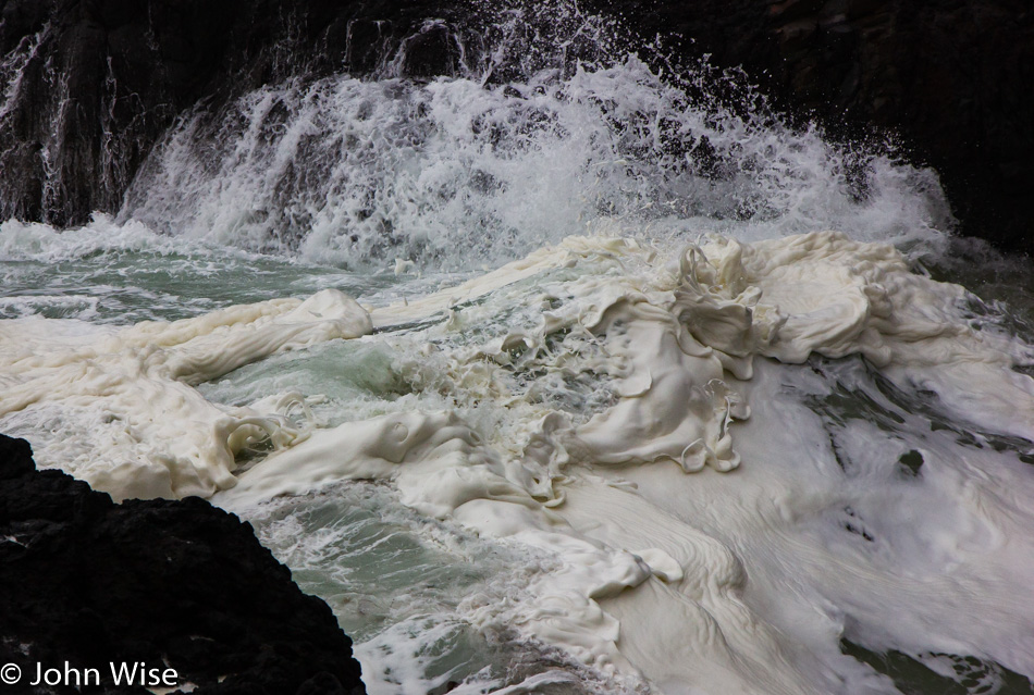 Devils Churn south of Yachats, Oregon