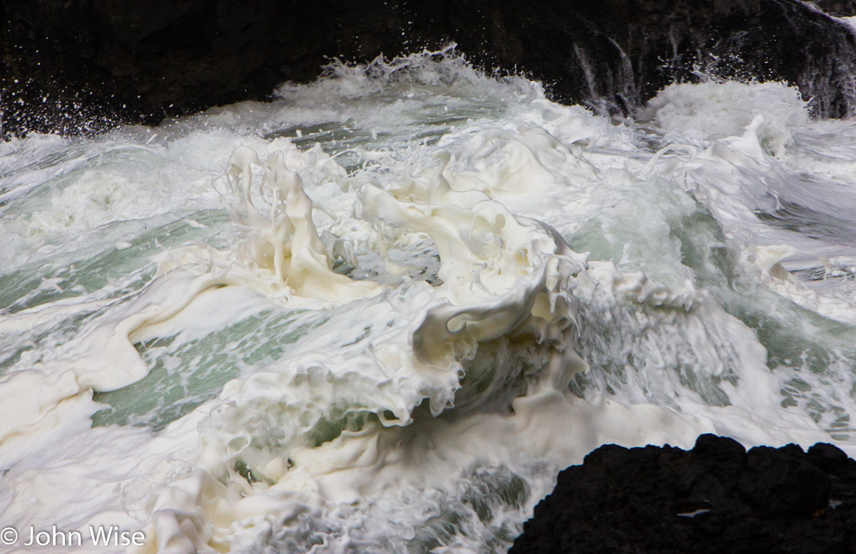 Devils Churn south of Yachats, Oregon