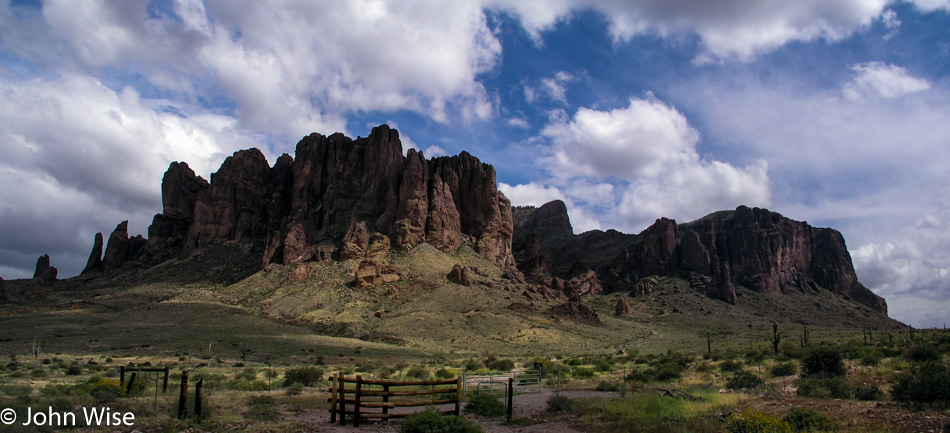 Superstition Mountains in Mesa, Arizona