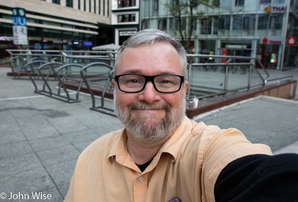 John Wise in Frankfurt Germany