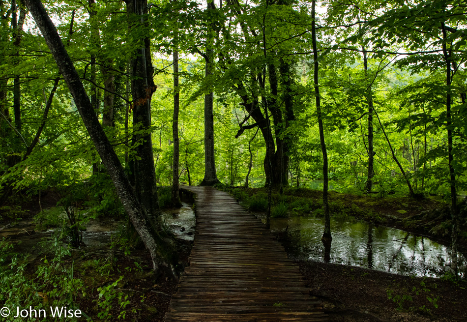 Plitviče Lakes National Park in Croatia