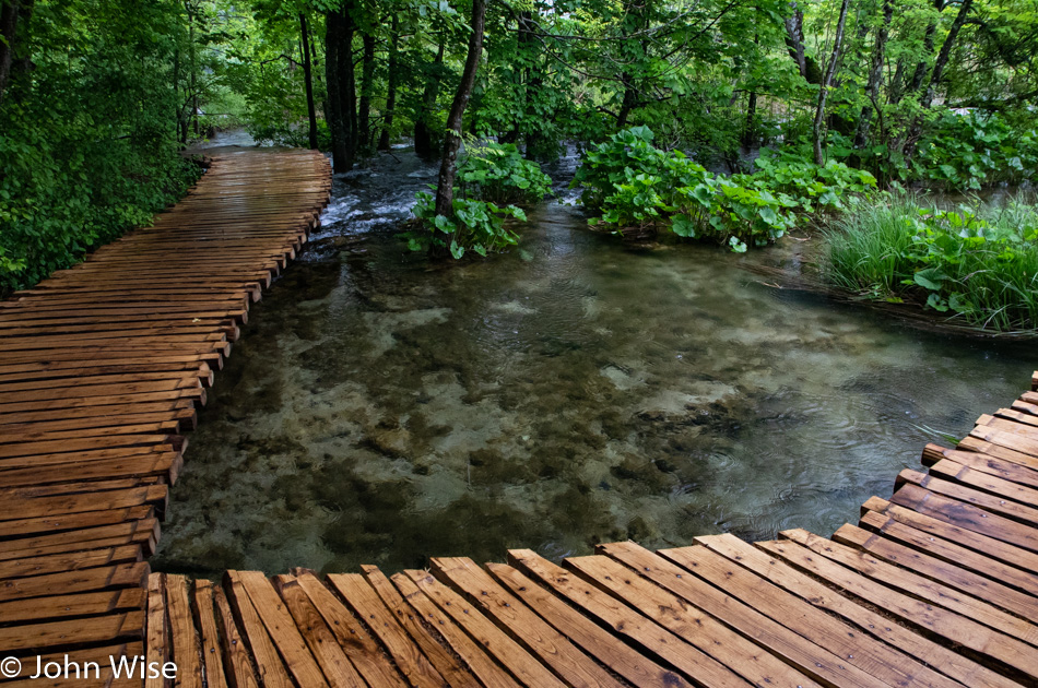 Plitviče Lakes National Park in Croatia