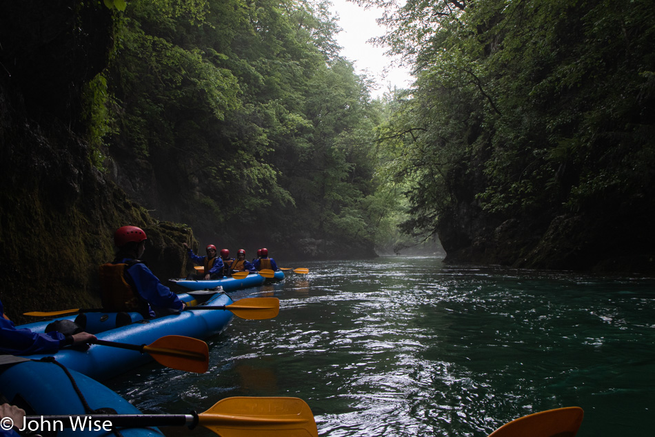 Mreznica River in Slunj, Croatia