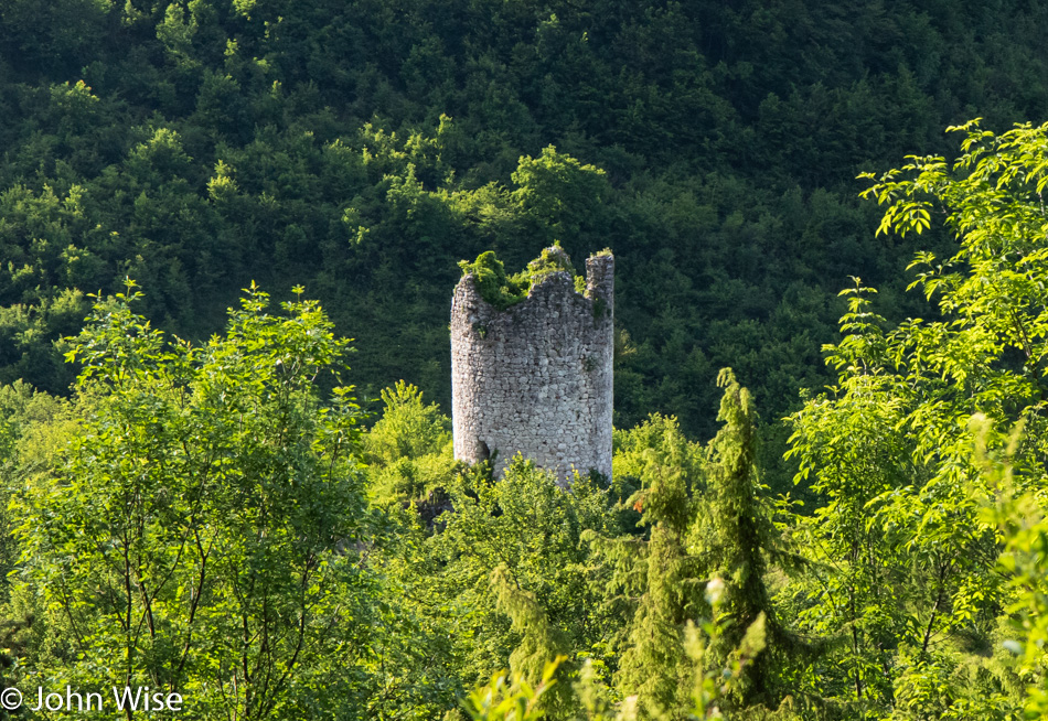 Furjan fortress known as Sokolac near Slunj, Croatia