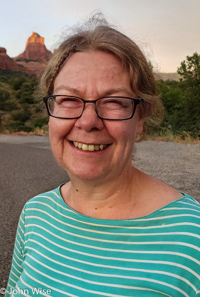 Katharina Engelhardt in Sedona, Arizona