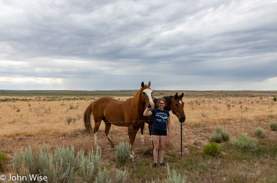 Katharina Engelhardt in New Mexico