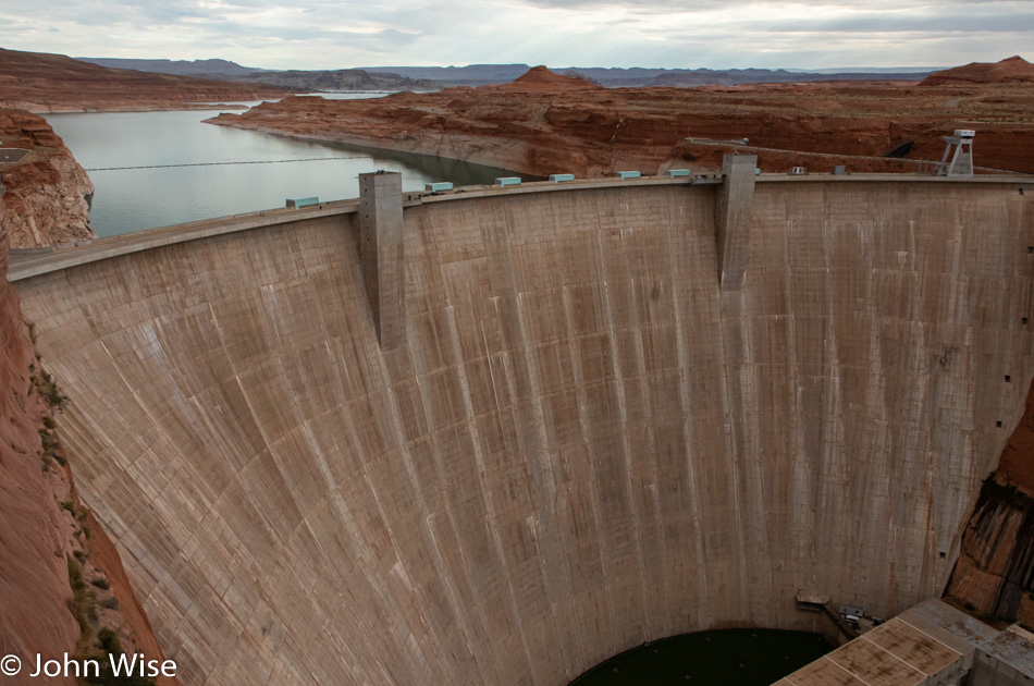 Glen Canyon Dam in Page, Arizona