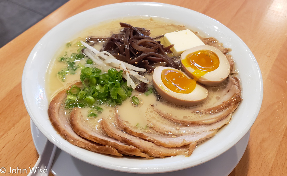 Menya Ultra Ramen in San Diego, California